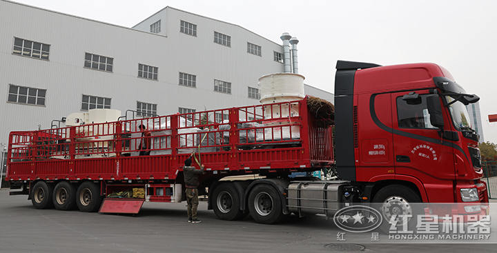 圓錐破碎機裝車、發(fā)貨